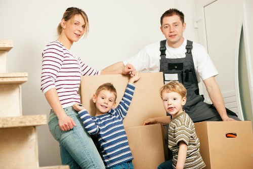 Local movers helping with a home relocation in Wimbledon