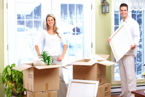 Local office moving team handling workplace relocation in Wimbledon