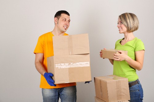 Moving day essentials with boxes, furniture, and local removal support