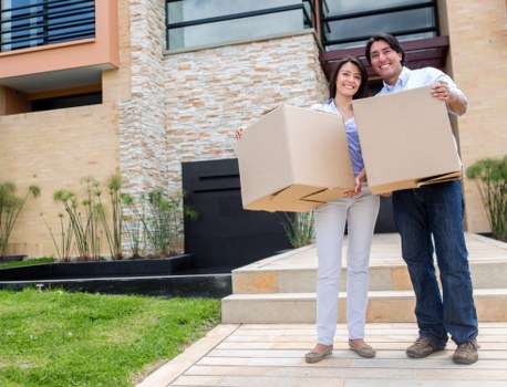 Local Wimbledon removals van ready for home, flat, or office transport